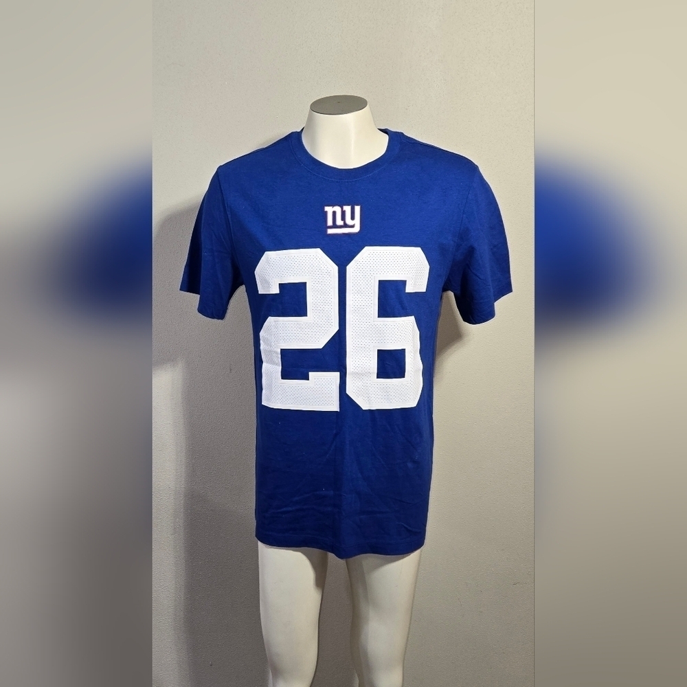 New York Giants Saquon Barkley Nike Dri Fit T-Shirt Size Medium EUC